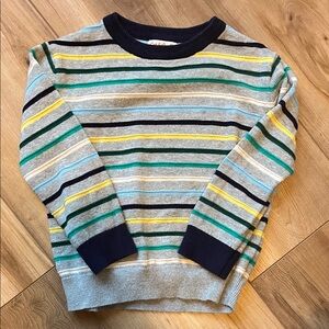 Cat & Jack Multicolor Striped Kids Sweater